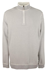 Tommy Bahama Men's Big & Tall Flip Coast Half-Zip Reversible Pullover Sweatshirt ClHthr 4XB